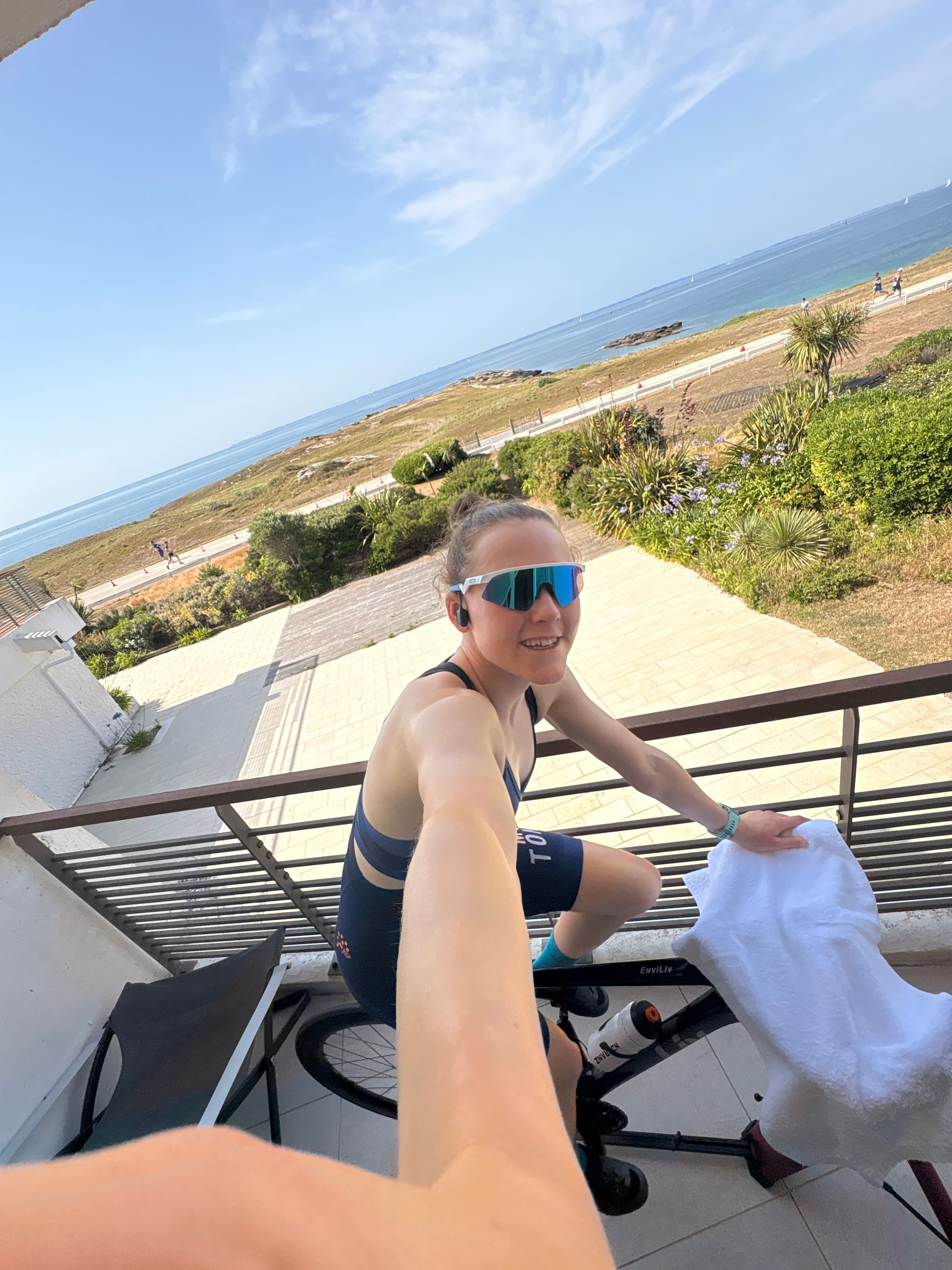 Spent the weekend in France, I was lucky to get a last minute call up to go out to France and be the reserve for the WTCS relay in Quiberon